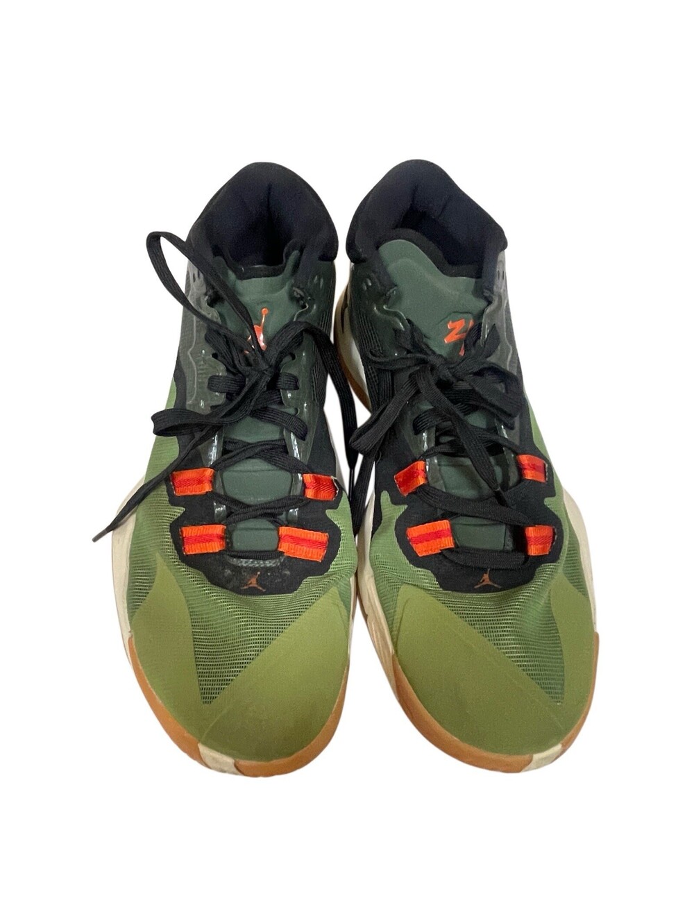 Nike Jordan Zion 1 Bayou Carbon Green Basketball Shoes Men's Size 13 DA3130